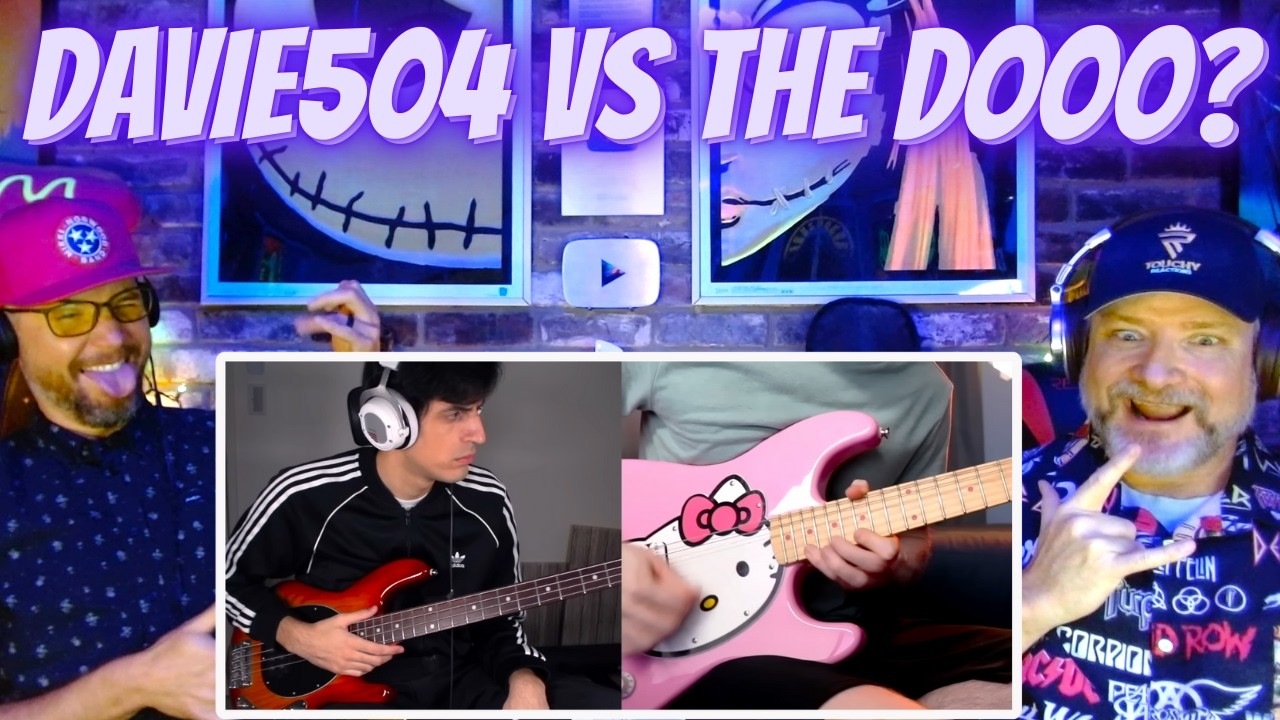 Guitar Player Reacts to Davie504 vs The Dooo &ndash; EPIC Omegle Battle!