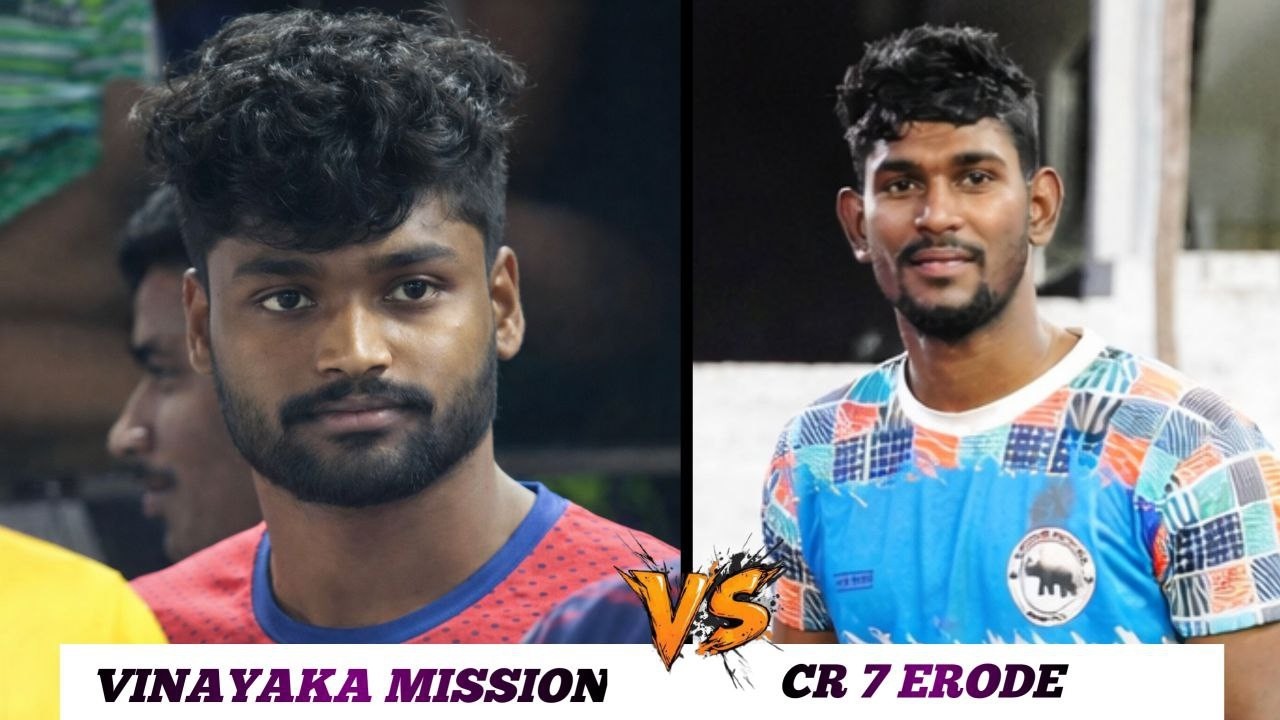 🔴QF - 3 // VINAYAKA MISSION ( VS ) CR 7 KARTHIK MEMO - TRICHENGODE STATE LEVEL KABADDI TOURNAMENT