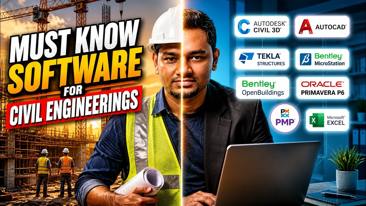 Must to learn Software for Civil Engineers