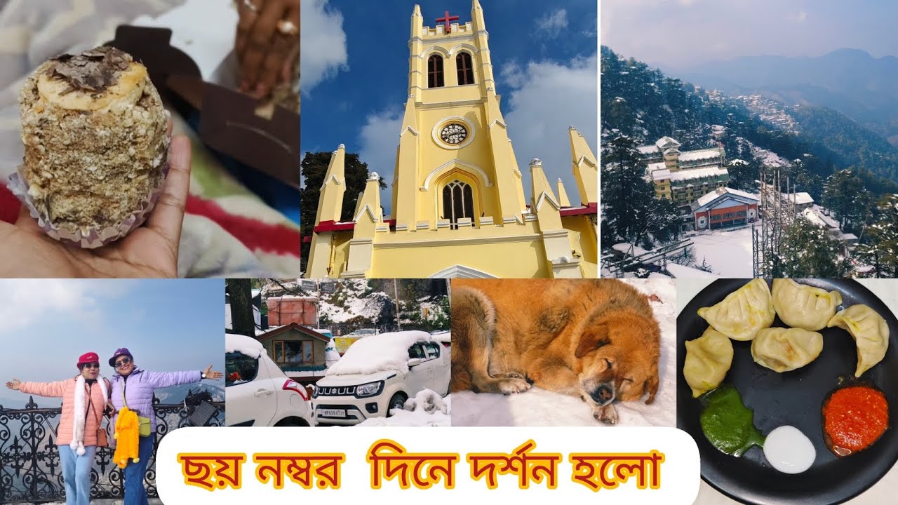 অবশেষে অনেক অপেক্ষা পর দেখতে শিমলা এসে দেখতে পেলাম 😃 / জাপানীজ খাবার try করলাম একটু ✨।।
