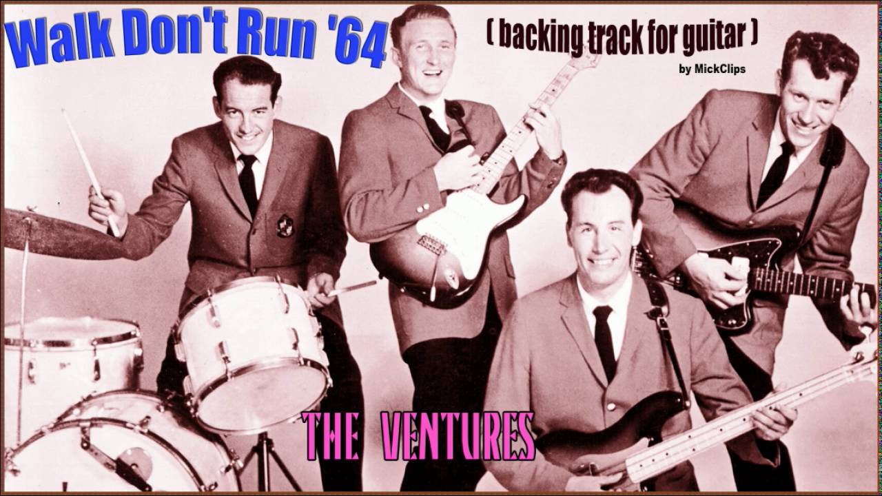 The Ventures - WALK DON'T RUN - Backing track