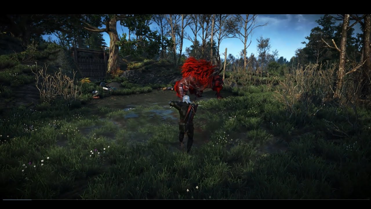 The Witcher 3 2022 Ultra Graphics mods -  Combat Montage  - RTX 3070