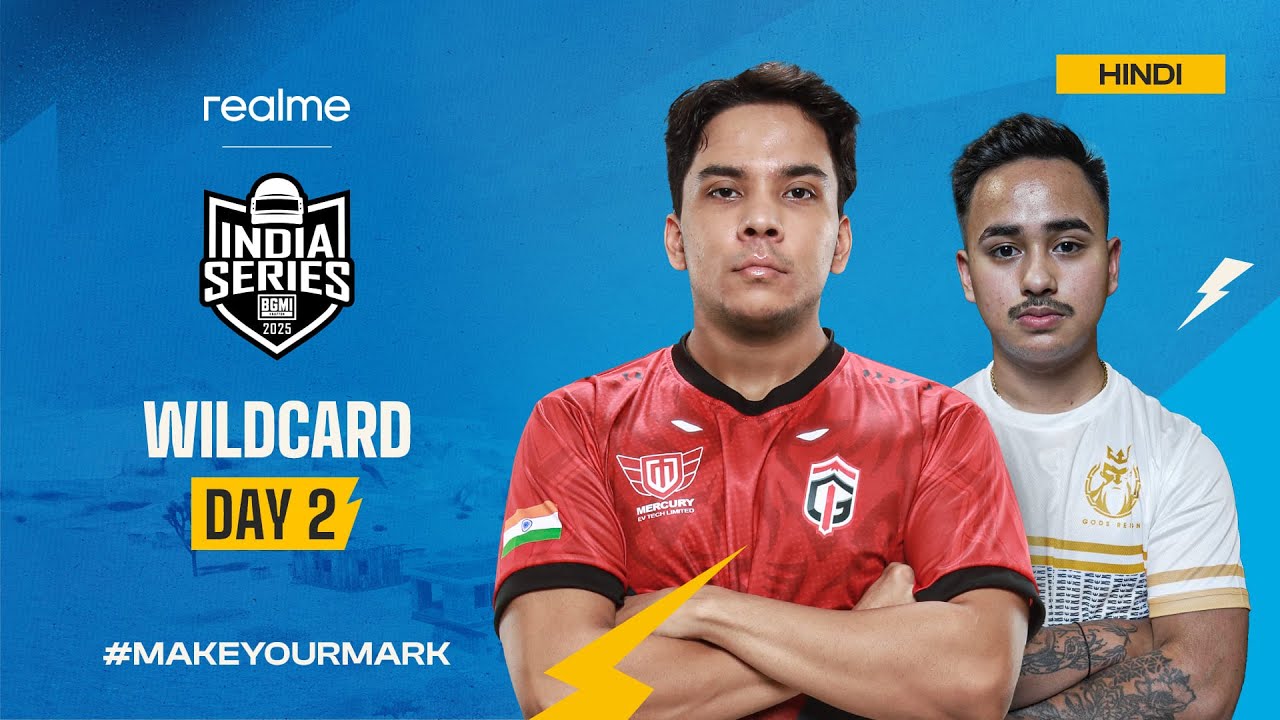 [HINDI] realme BGIS 2025 | WILDCARD | Day 2