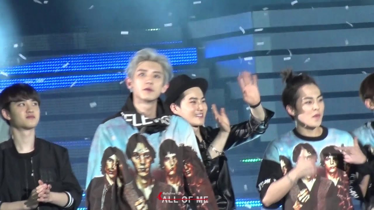 150523 EXO-CHANYEOL Dream Concert ending
