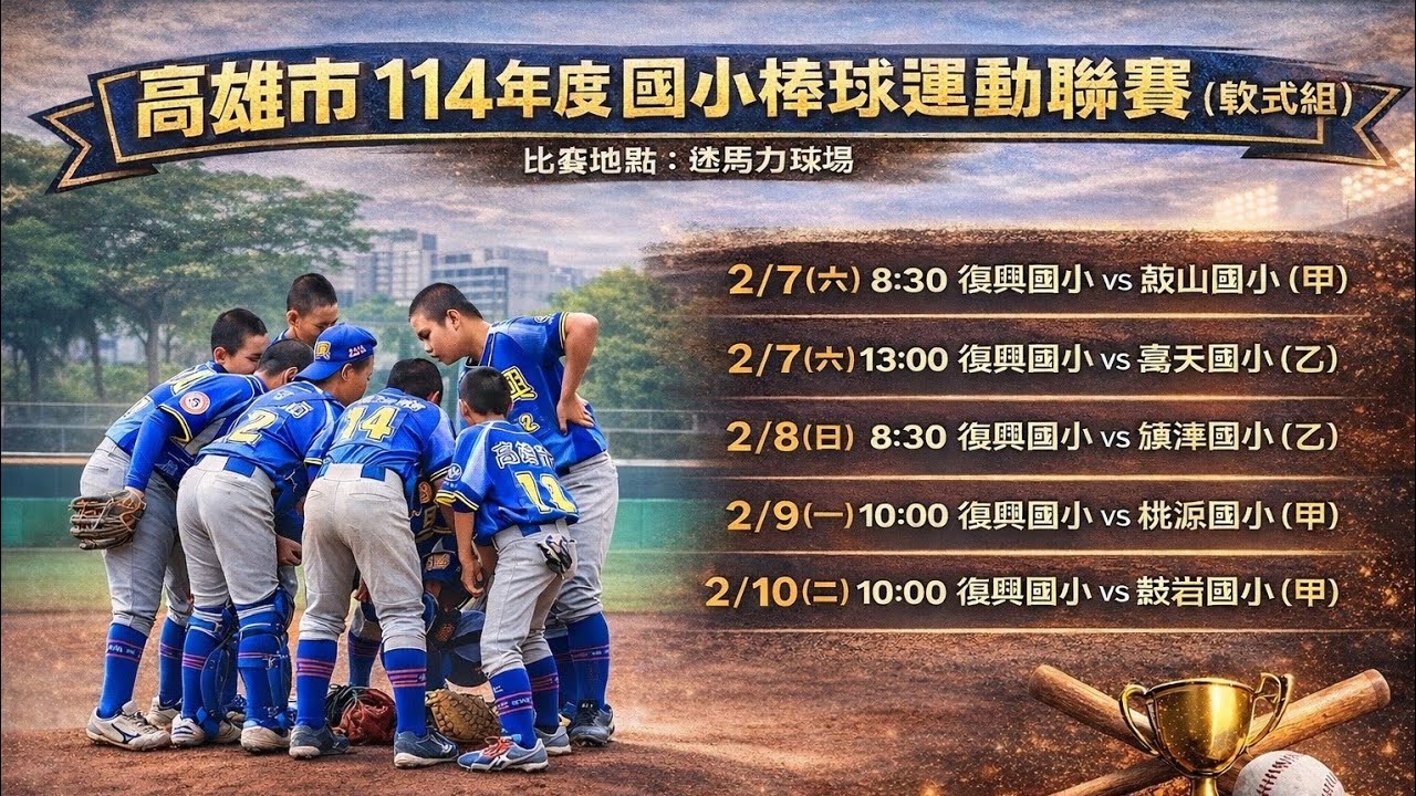 復興國小vs鼓岩國小