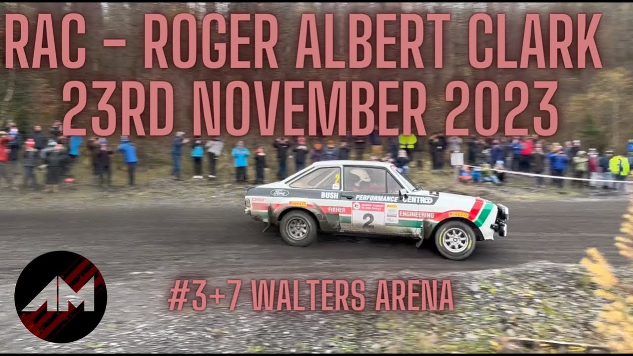 RAC Rally - Day 1 - Walters Arena stages! FULL SEND ESCORTS! 23/11/23