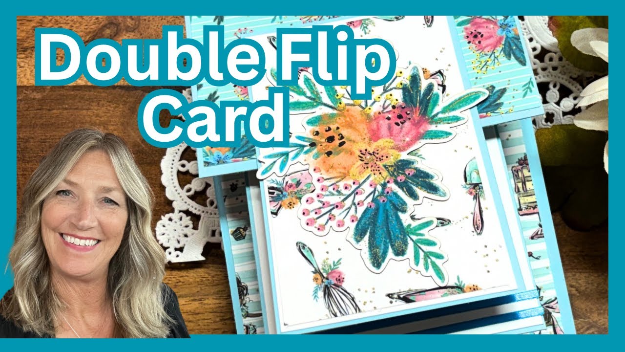 Love From Lizi February Kit Unboxing | Double Flip Fun Fold Card