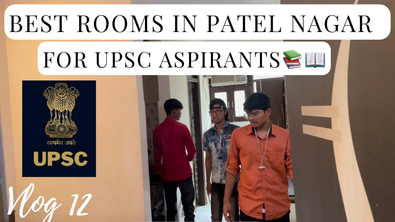 Found best rooms for UPSC Aspirants📖📚in Patel Nagar || #upsc || #vlog 12
