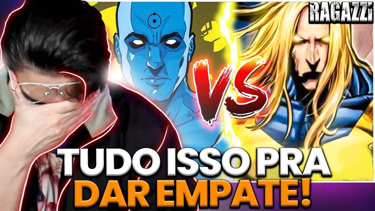 QUEM É DR MANHATTAN? | DR MANHATTAN VS SENTINELA - BATALHA MORTAL •COMIC•