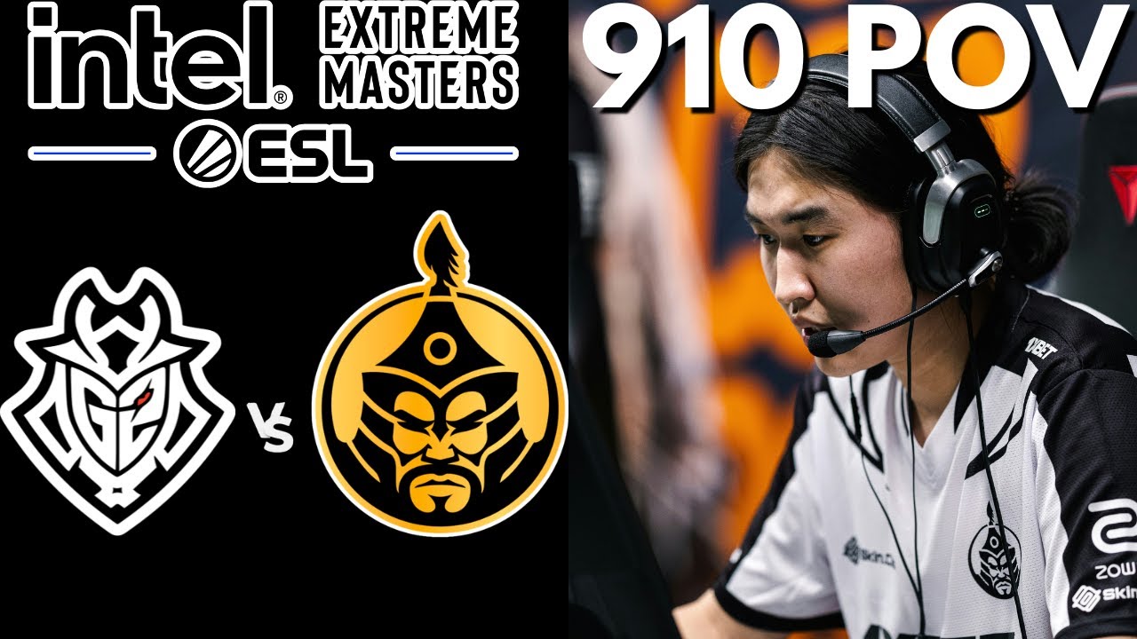 910 POV | TheMongolZ vs G2 (24/3/8) CS2 - IEM Dallas 2025