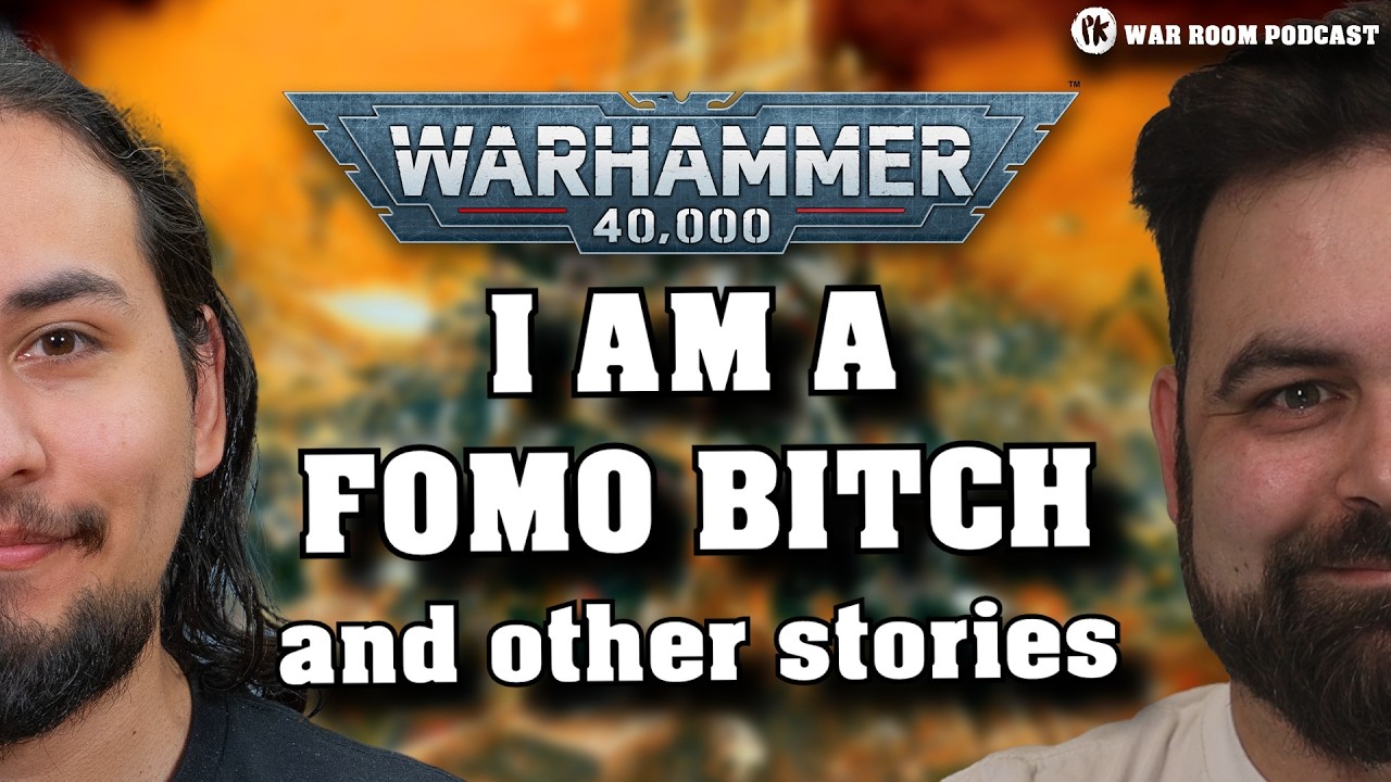 Страх упустить возможность, соревновательная игра и отсутствие поддержки Warhammer 40k с @EonsOfB...