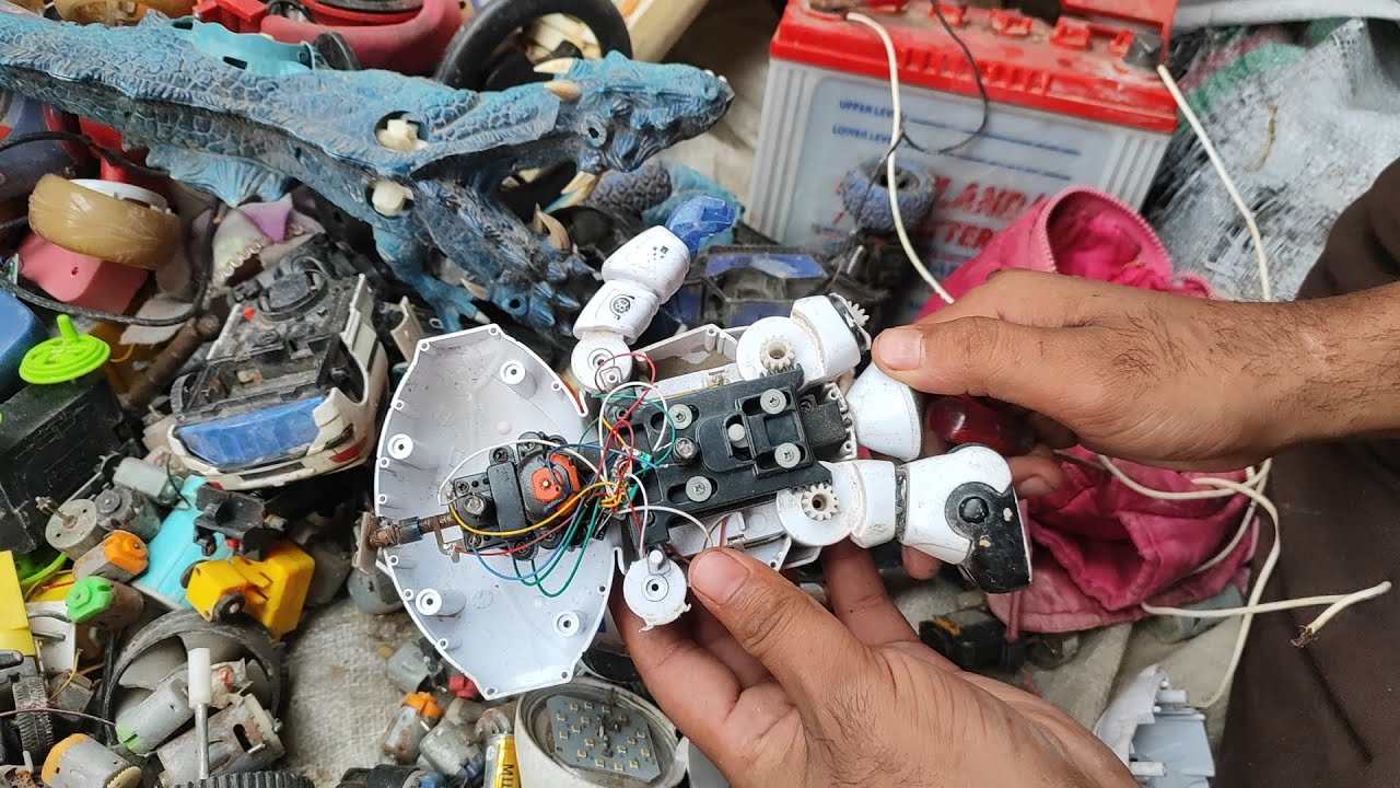 Failure of arobot and testing cnmponents inside it