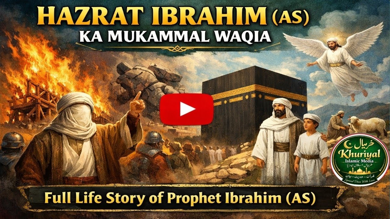 Hazrat Ibrahim (AS) Ka Mukammal Waqia | Full Life Story of Prophet Ibrahim (AS)