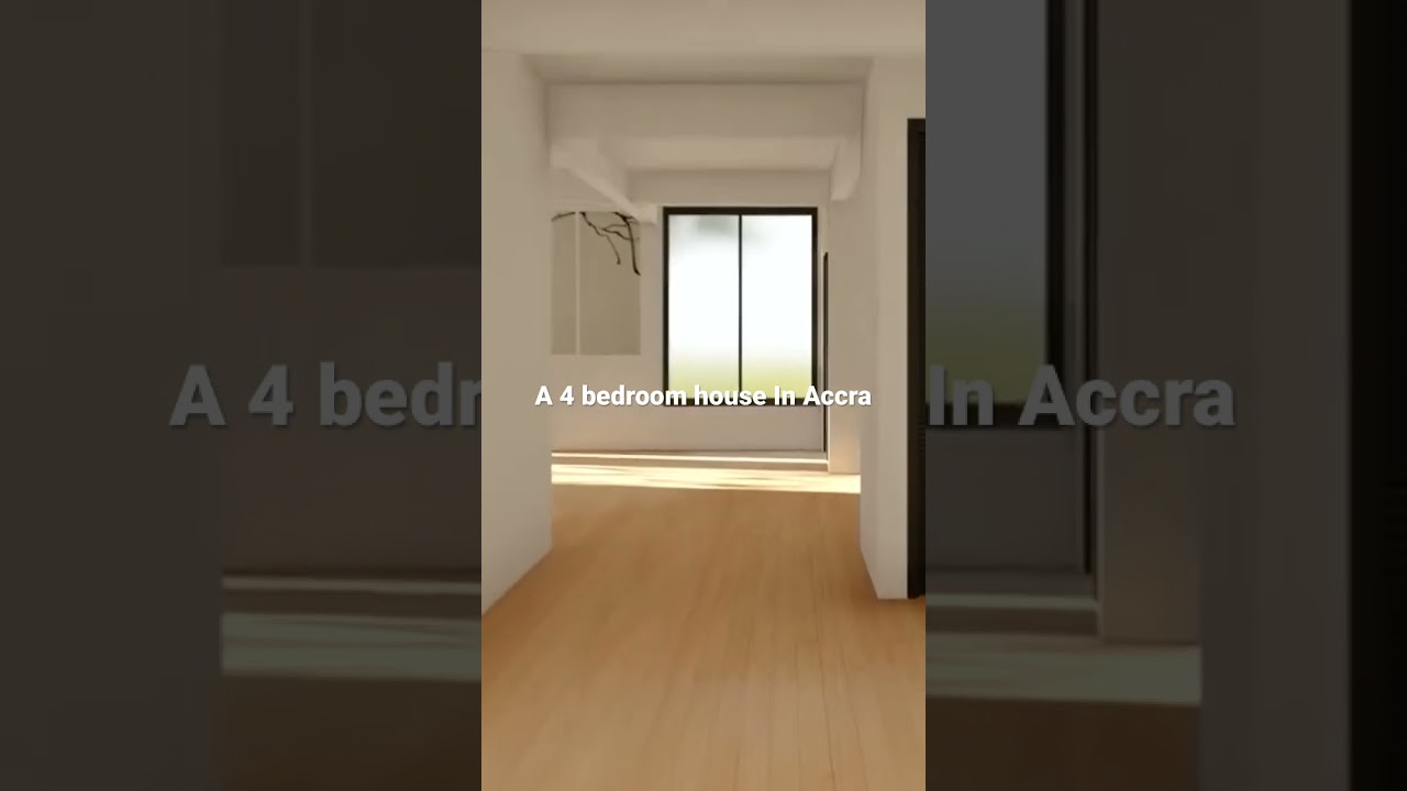4 bedrooms house in Accra #buildinginghana #lifeinghana #buildinginafrica #ghanahouse