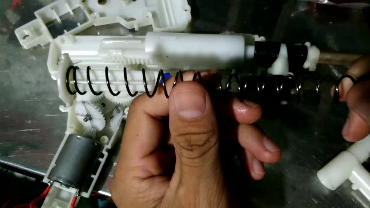 Chia sẻ về gear súng thạch p1: xem ruột gear m4ter và độ súng
