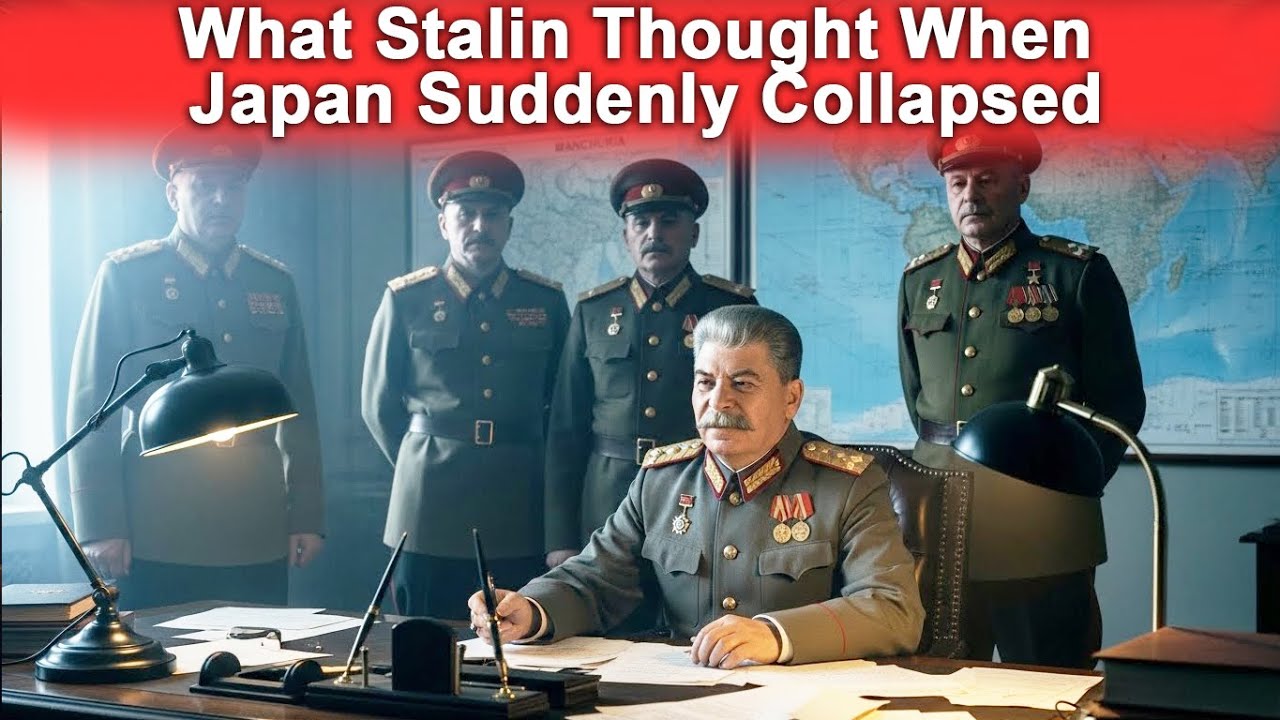 What Stalin Thought When Japan Suddenly Collapsed