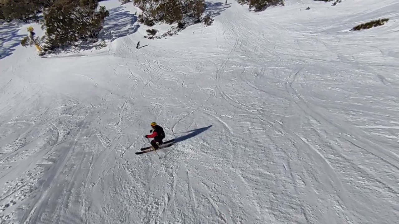 Hover X1 Camera drone Follow me Mode skiing Upper Brockoff.