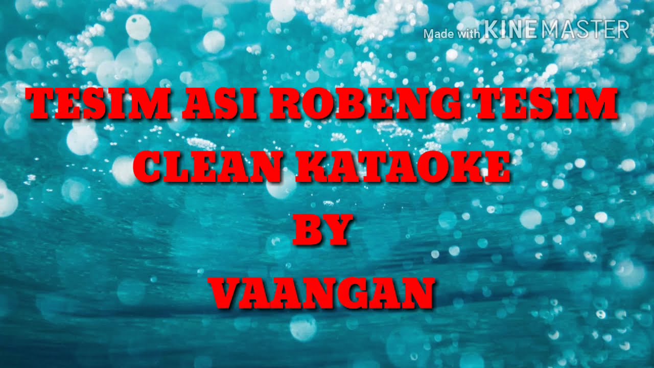 Tesim asi robe tesim ... (adi song)clean karaoke with lyric