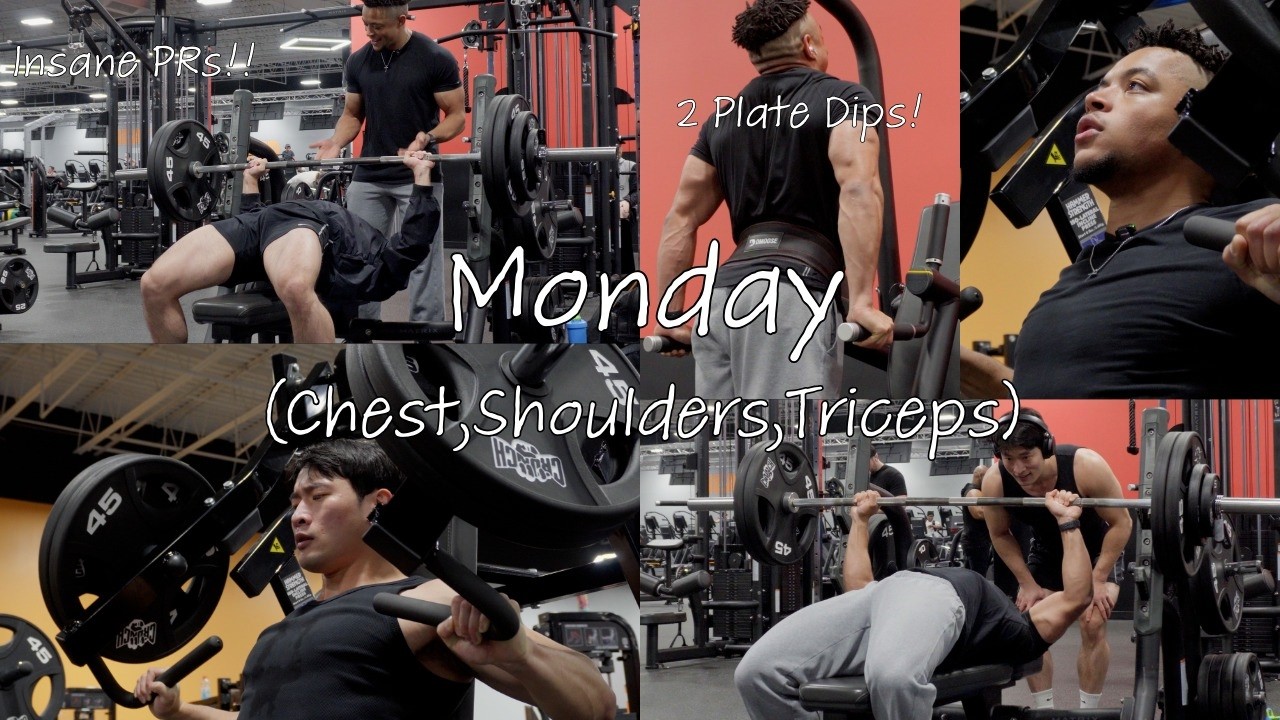 Monday (Chest,Shoulders,Triceps) - Strength & Pump today was pretty Punkrock ngl