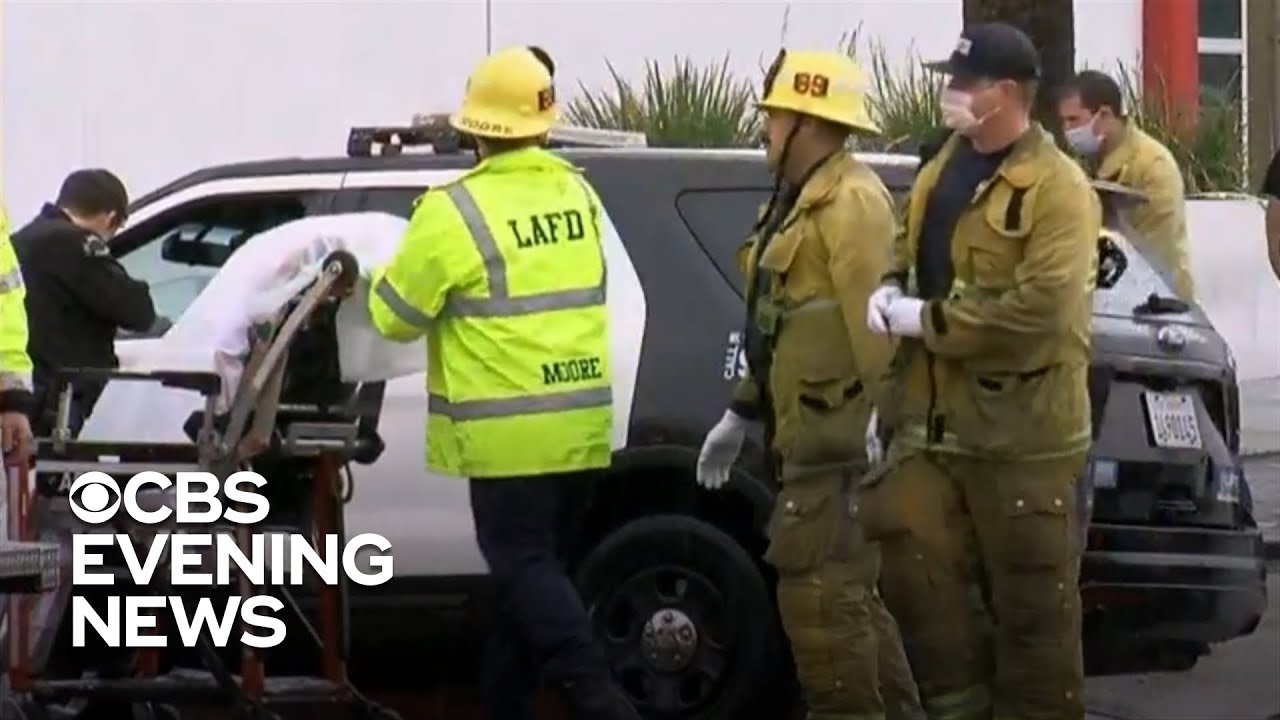 Teen girl killed by stray bullet in Los Angeles police shooting