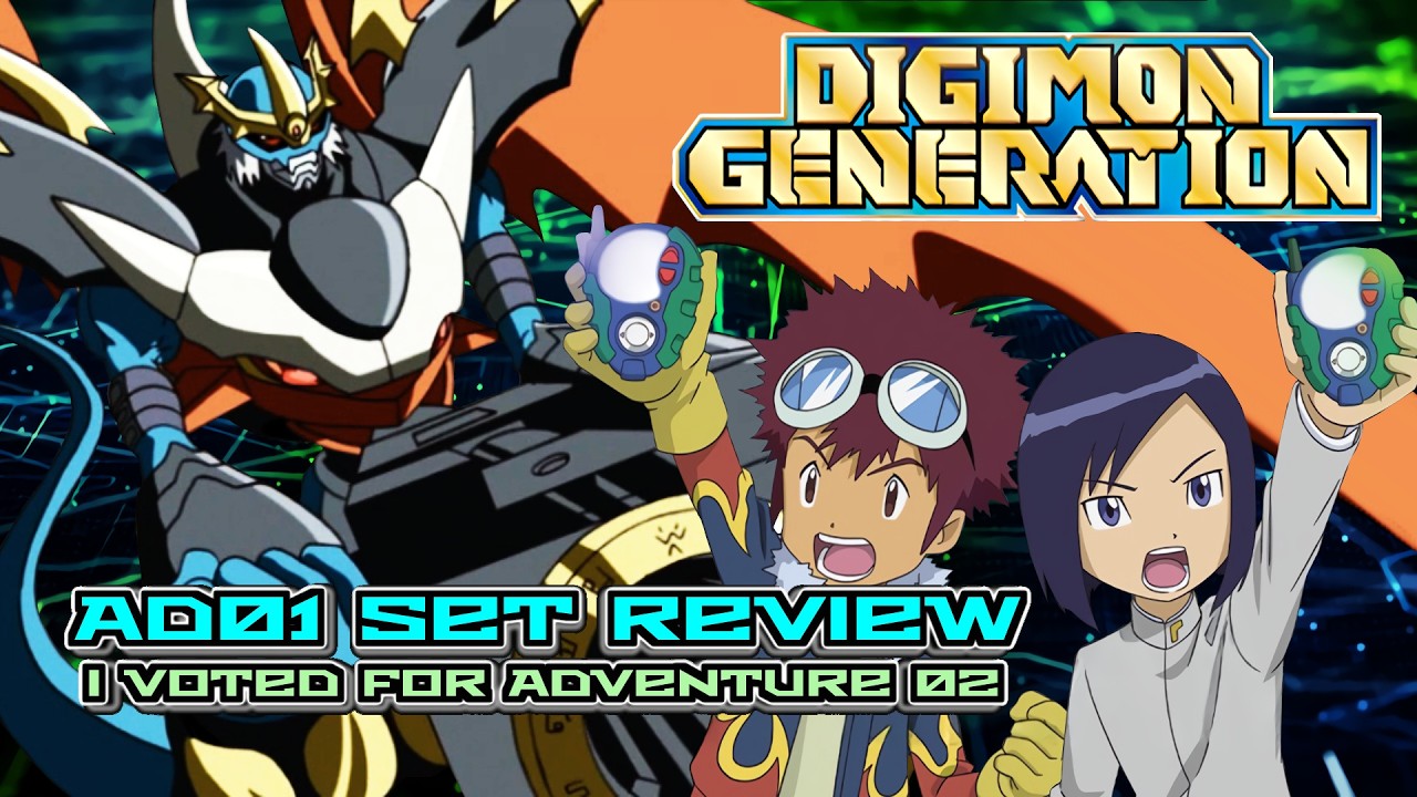 Digimon TCG | Обзор набора AD1 - Приключение 02 - Я проголосовал за поддержку Империалдрамона