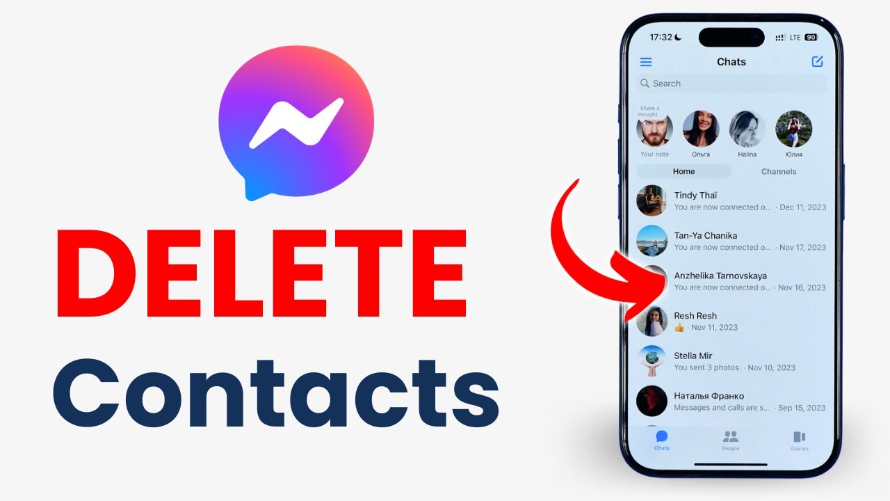 How to Delete Contacts in Messenger
