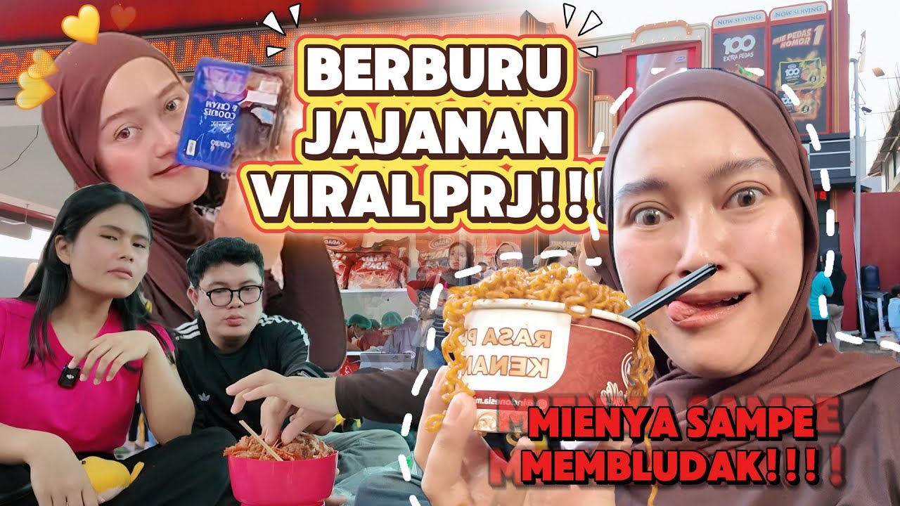 BERBURU MAKANAN VIRAL DI PRJ!!! w/ @SI ABUS