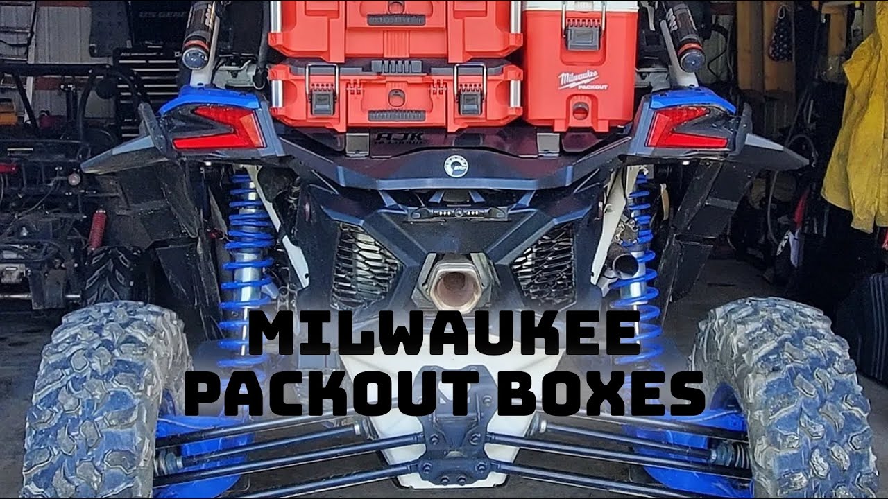 Как установить Milwaukee Packout на Can Am X3
