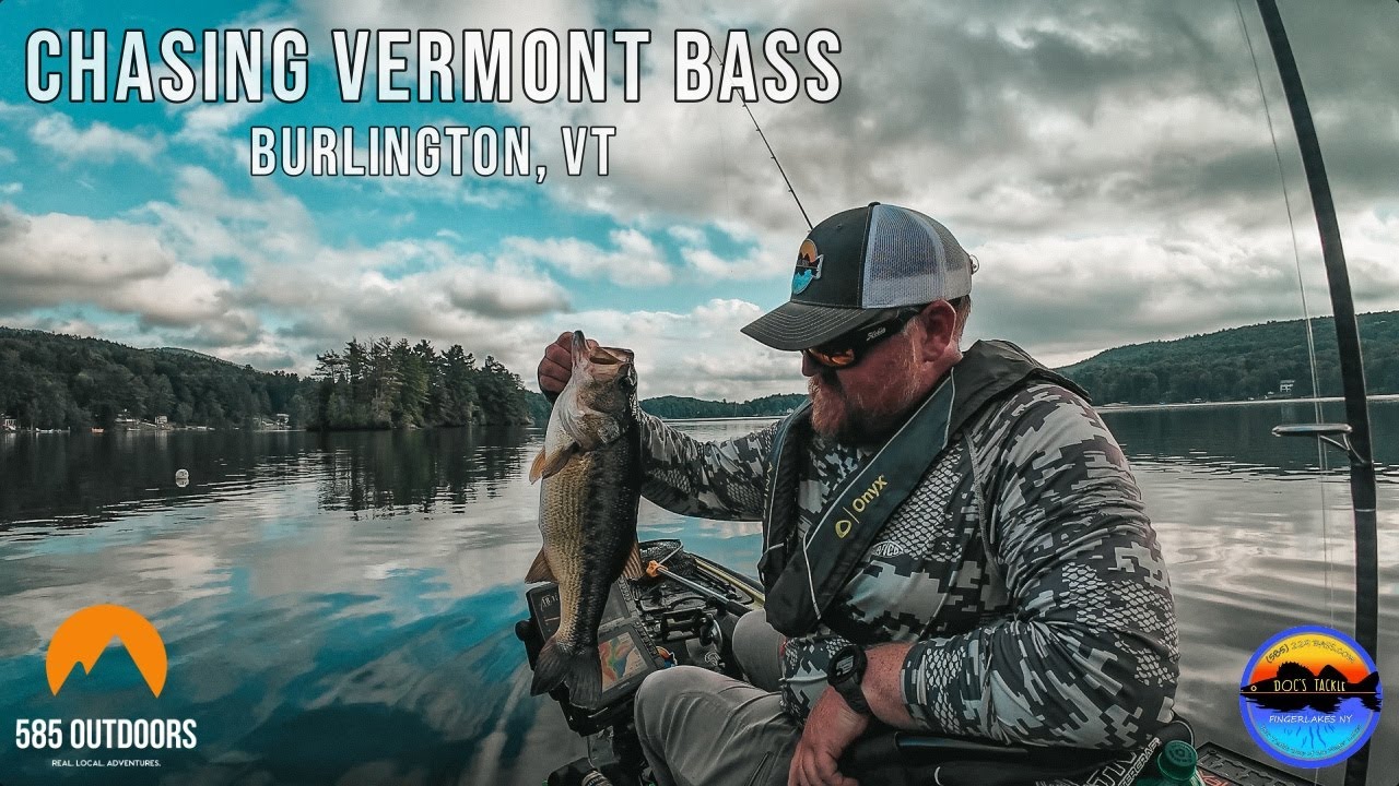 Chasing Bass in this RANDOM Vermont Lake!