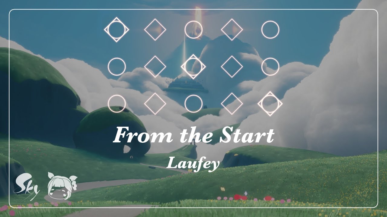 【𝐒𝐤𝐲 𝐂𝐨𝐭𝐋】 [Sheet] 「From the Start」 - Laufey | Sky Piano Music Cover & Lyrics by Sky Solar
