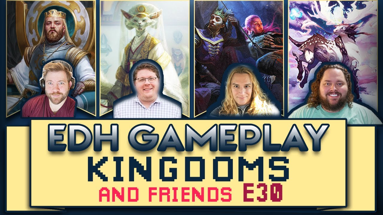 Light-Paws v Hinata v Kenrith v Laurine & Kamber | K&F 30 ft TheOneJame & AnnaJaneMTG | EDH Gameplay