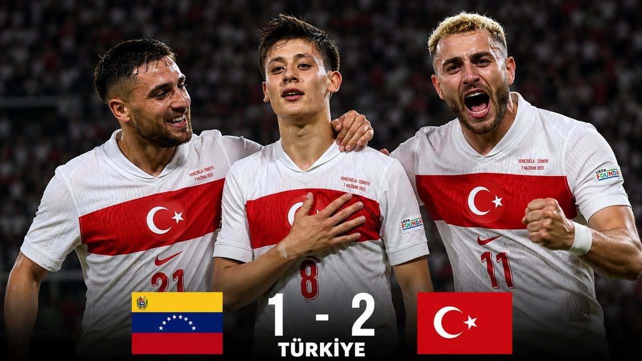 Venezuela vs Turkey 1-2 Highlights | Arda G&uuml;ler Masterclass! 🇹🇷