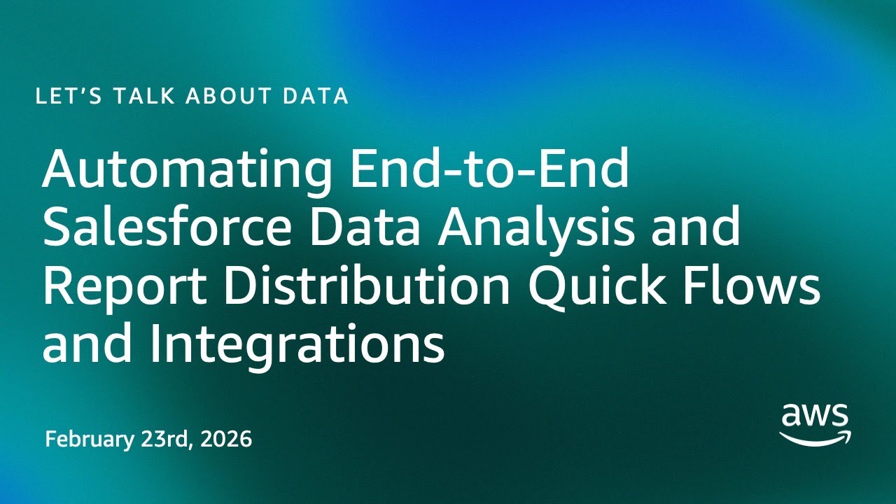 Automating End-to-End Salesforce Data Analysis & Report Distribution Quick Flows & Integrations