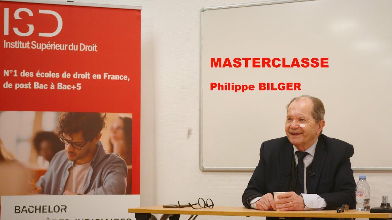 ISD - Masterclasse de Philippe BILGER - L'art oratoire en Cours d'Assise.
