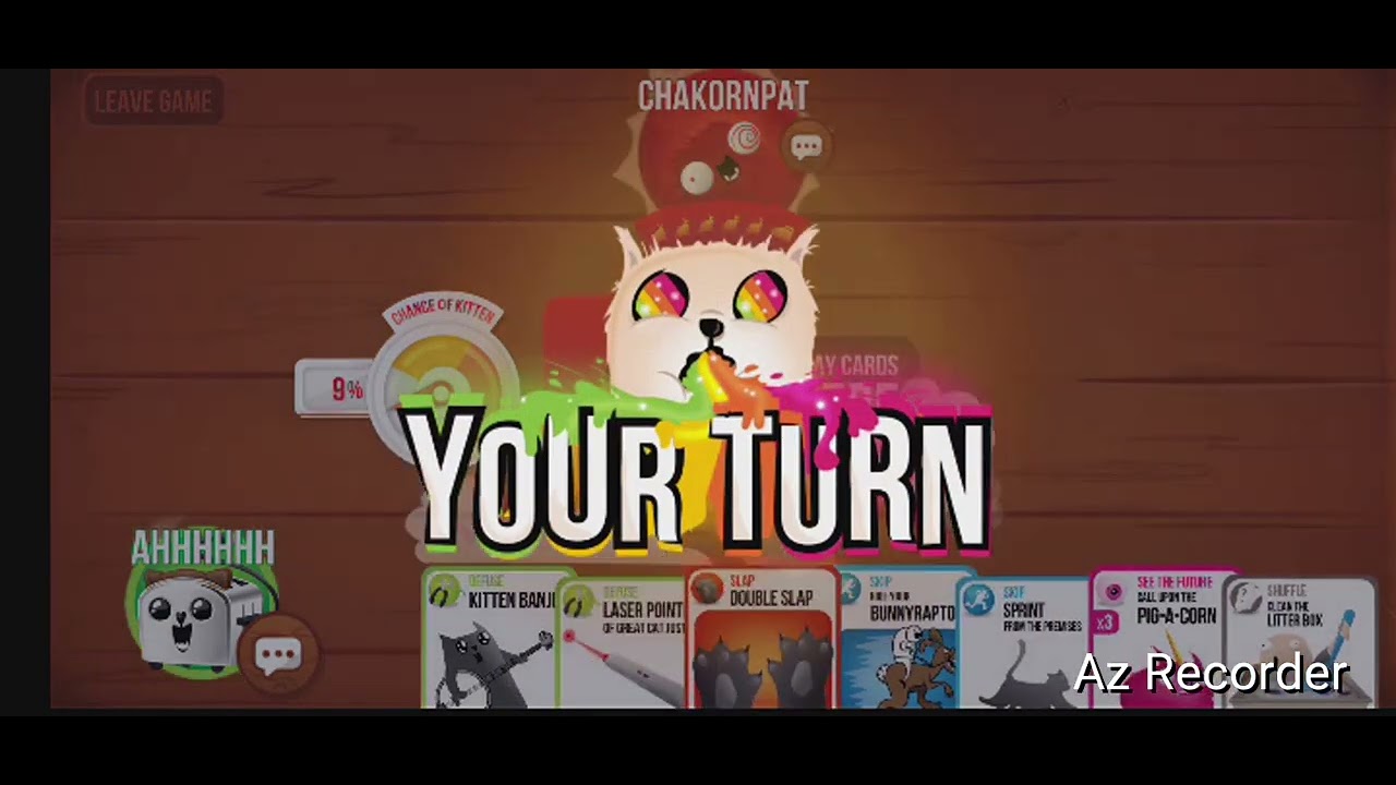Playing Exploding Kittens because I'm in a art rut