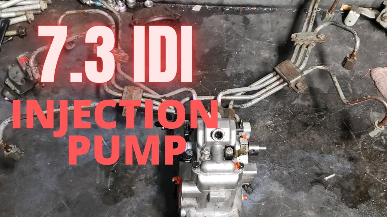 7.3 IDI INJECTION PUMP REPLACEMENT