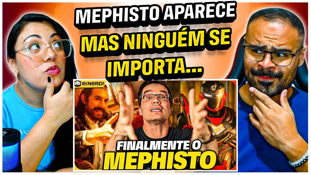REACT EI NERD | FINALMENTE MEPHISTO NO UCM! ANÁLISE DOS EPISÓDIOS FINAIS DE CORAÇÃO DE FERRO