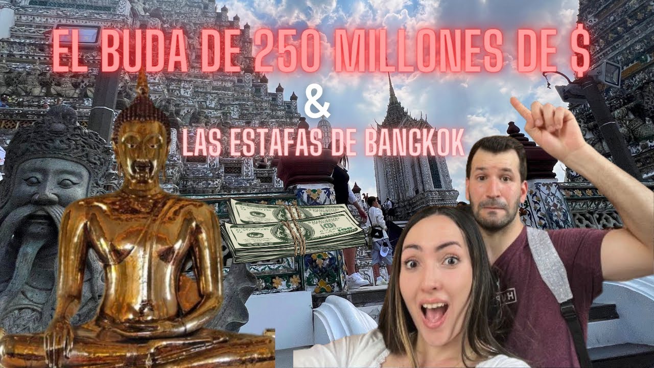 Visitar templos en Bangkok: Wat Arun y el Buda de Oro en Tailandia 🇹🇭 Guía y precios