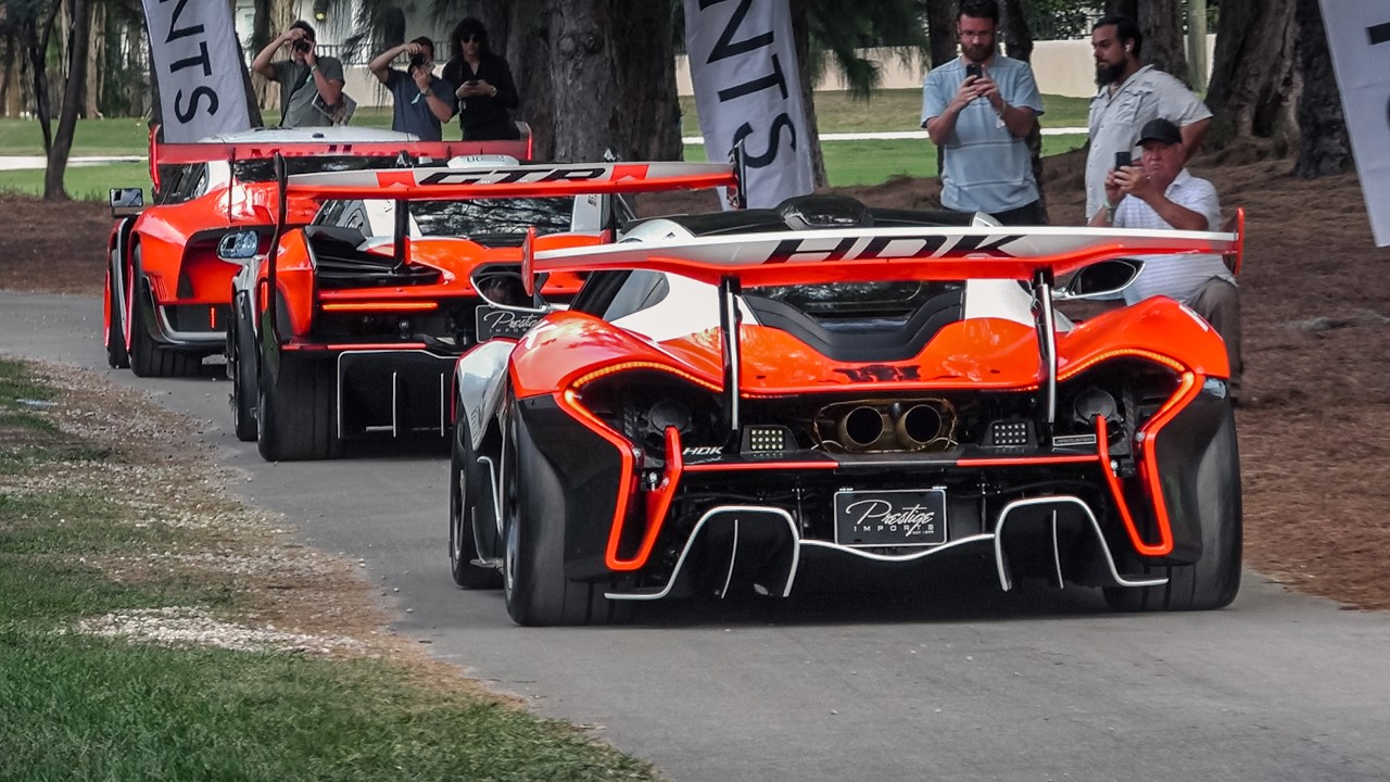 Best HYPERCARS Leaving from MODA Miami - Bugatti Divo, Pagani Utopia, P1 HDK, Senna GTR, Czinger 21C