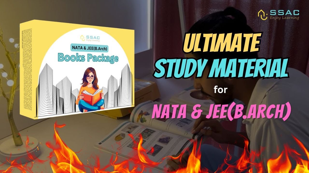 Introducing SSAC Books Package | Best books for NATA & JEE B.Arch Preparation