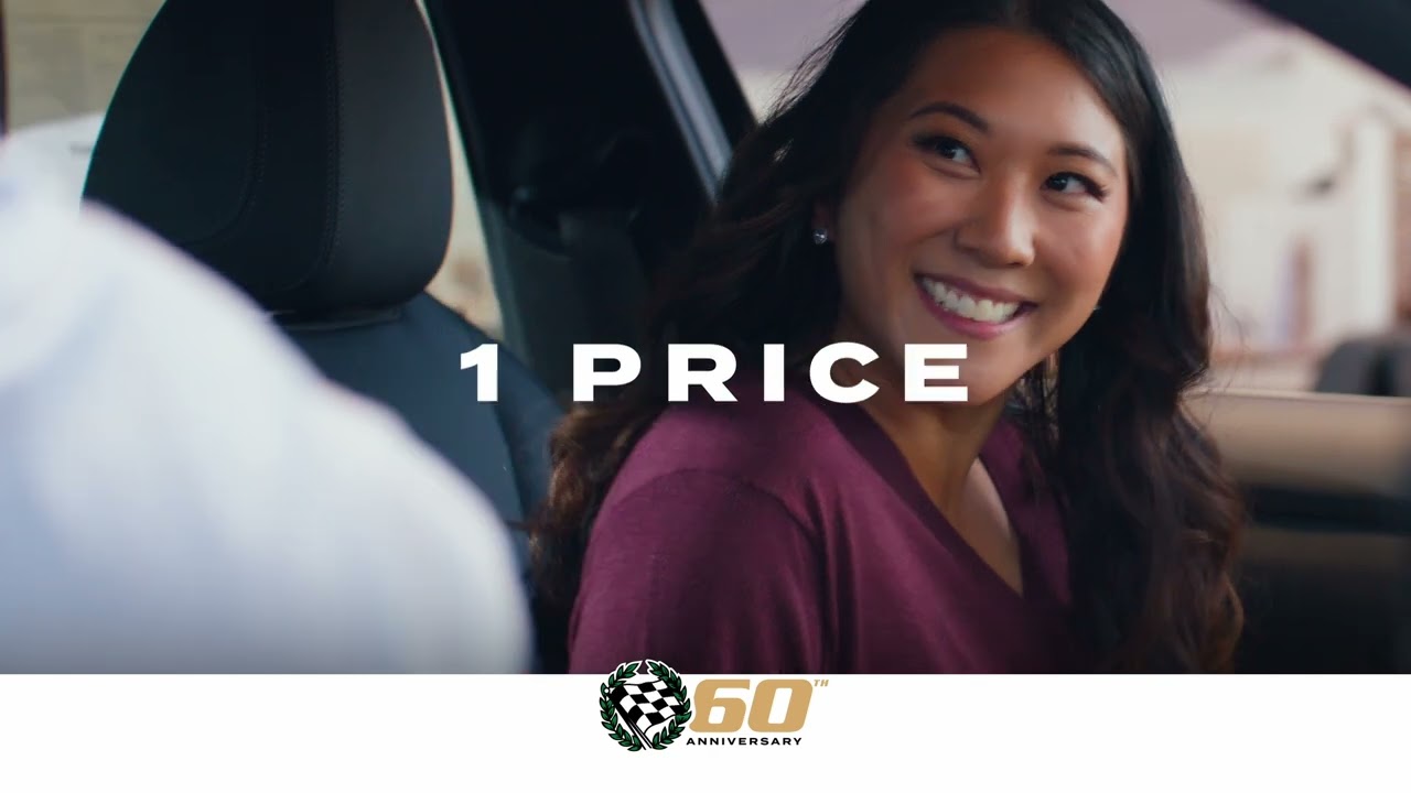 Checkered Flag 60th Anniversary Sale