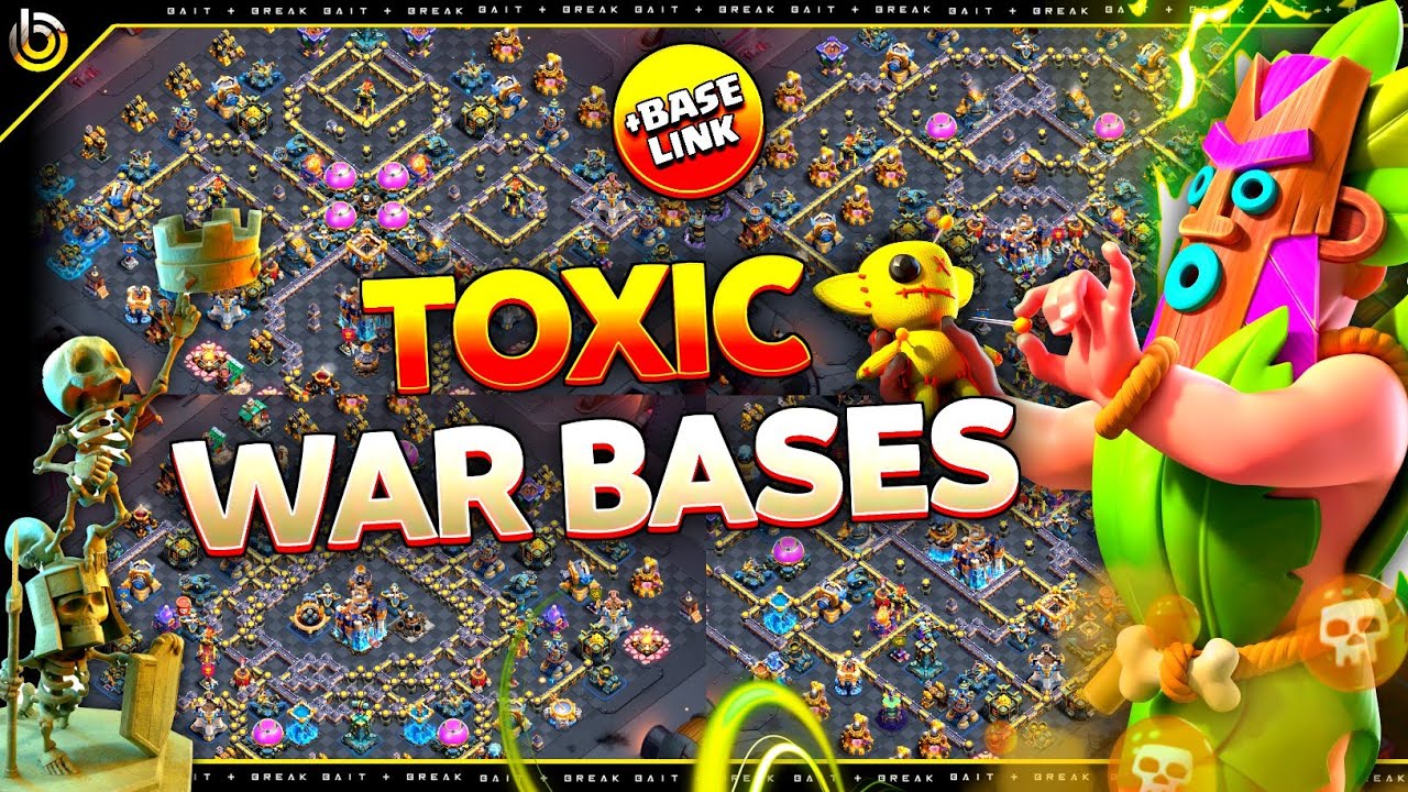 *NEW TH18 WAR* + LEGEND BASE LINKS | BEST ANTI 2 STAR TH18 BASES | CLASH OF CLANS 🔥