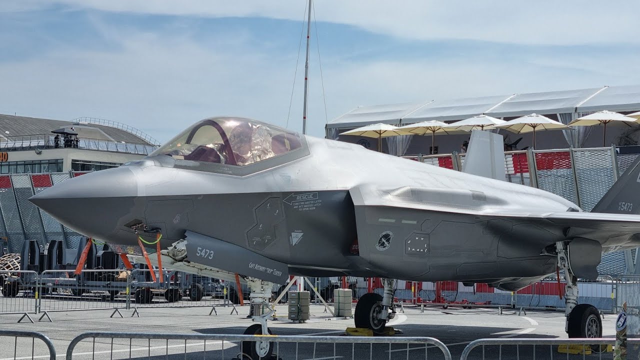 F35 US Air Force - 2025 Salon du bourget Paris Air Show