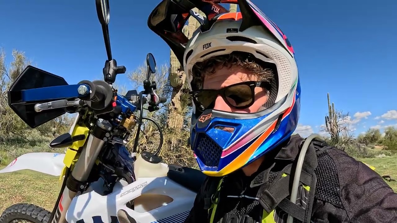 2024 Husqvarna FE501s. New Scott's Stabilizer and BRP Rubber Sub-Mount.