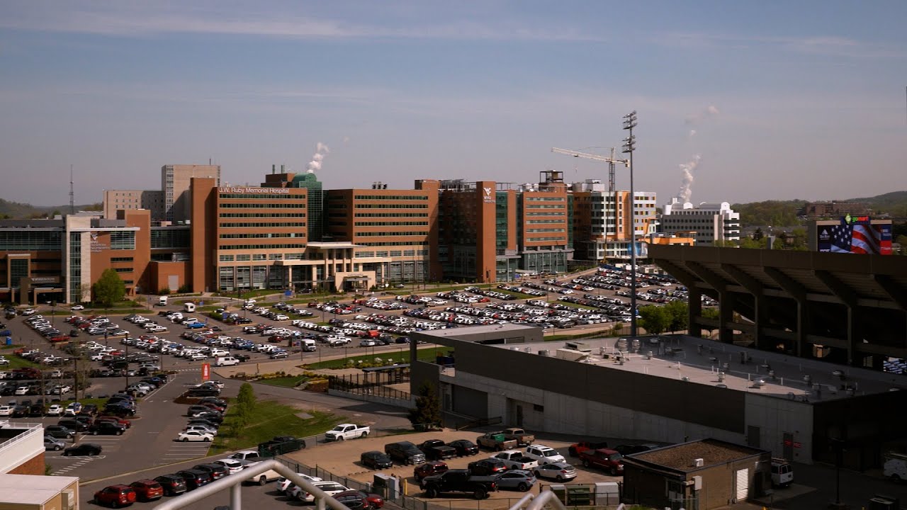 A View of Ruby Memorial Hospital