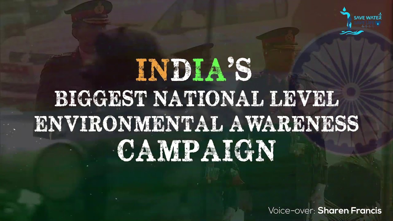 India&rsquo;s Biggest National Level Environmental Awareness Campaign; SAVE WATER-SAVE LIFE