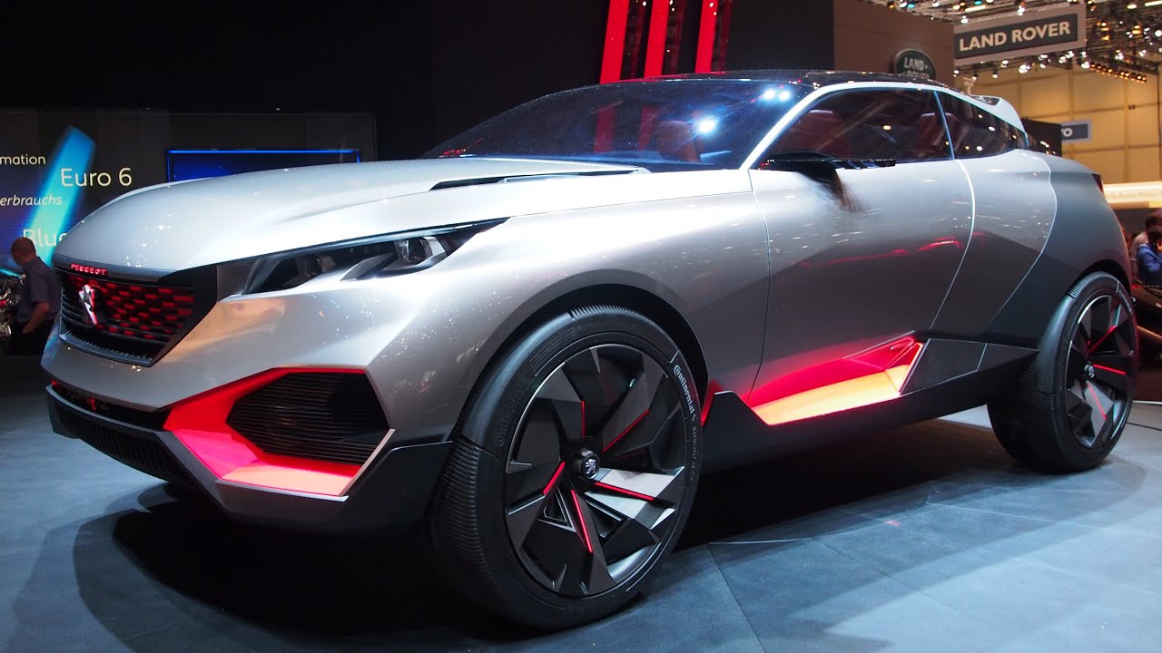 Peugeot Quartz concept  -  Exterior Walkaround - AUTOXAN