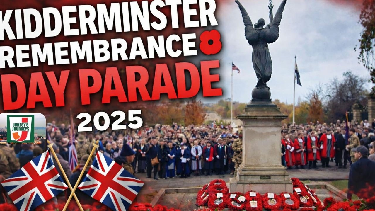 Remembrance Day Parade  In Kidderminster