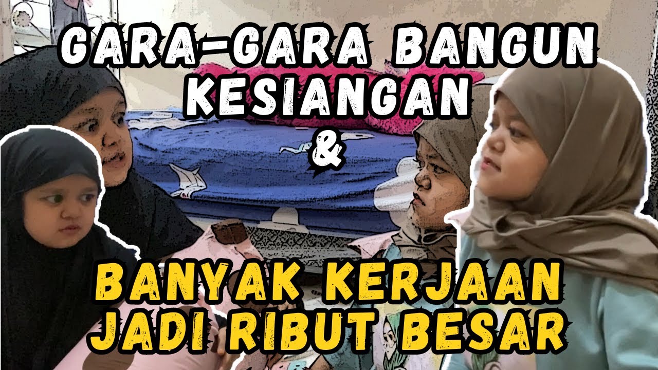 GARA GARA SATU MASALAH  KERJAAN  IMA AMA NUMPUK