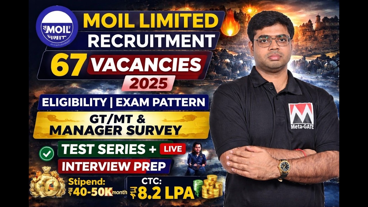 MOIL 2025 Exam Strategy | CBT Pattern + Interview Tips | Secure Your PSU Job! #metallurgy #psu_jobs
